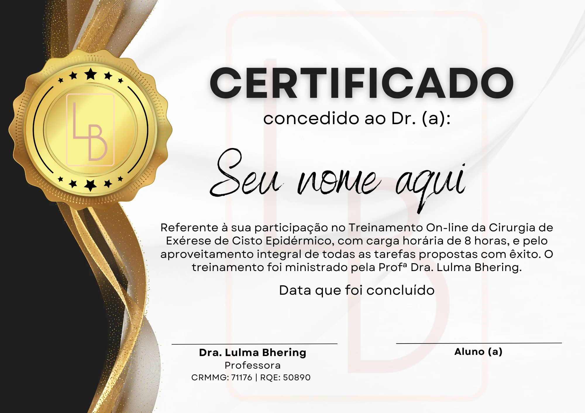 Certificado Exclusivo